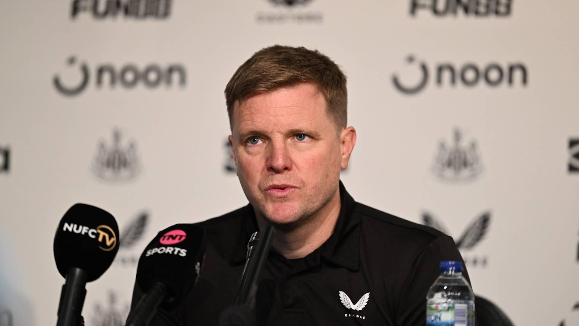 Eddie Howe's pre-Fulham media briefing in full
